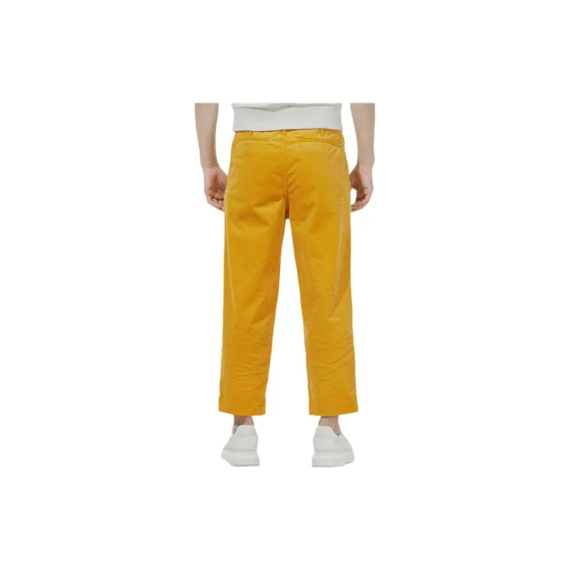 PUMA Knitted Sweatpants Men Stone Yellow-3