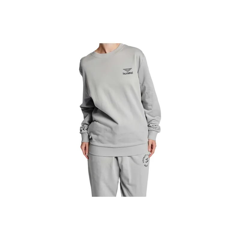 Hummel LGC LOYALTY Sweatshirt Unisex Light Gray-3