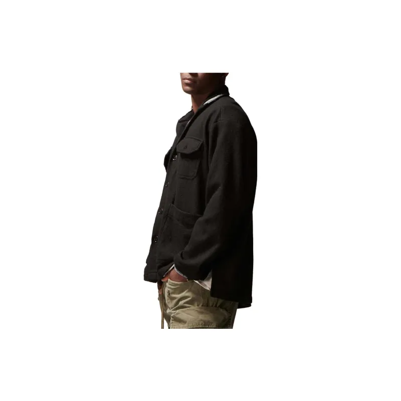 GREG LAUREN FW23 Jackets Coats Men's Black-3