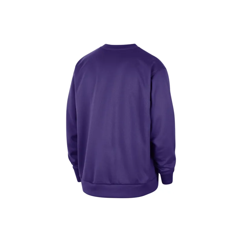 Nike Los Angeles Lakers Spotlight Men's Nike Dri FIT Nba Crew Neck Sweatshirt-1