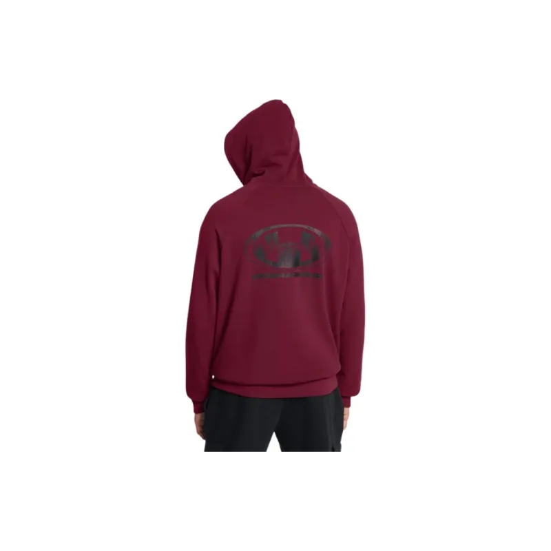 Under Armour Rival Fleece Glitch Sweatshirt Men's Red-3