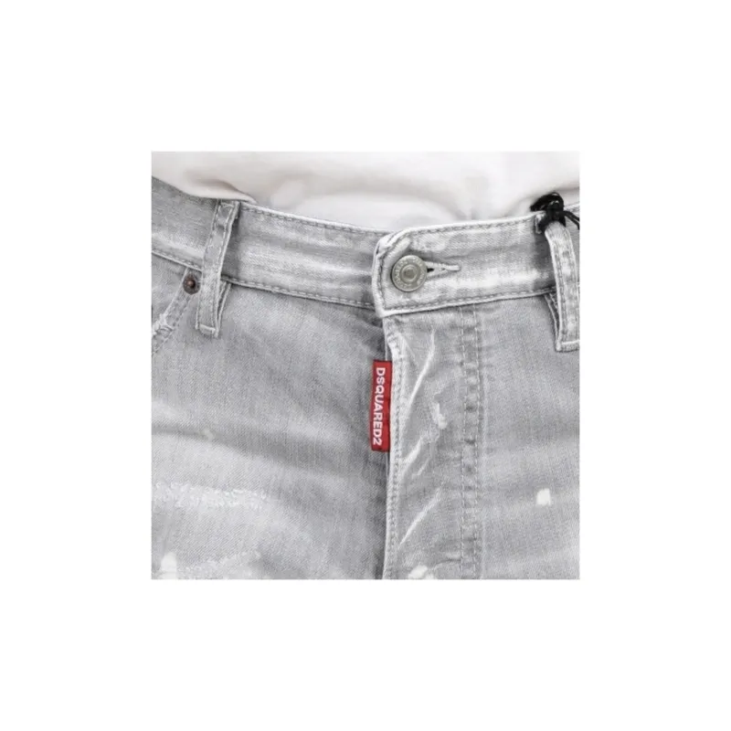DSQUARED 2 SS24 Jeans Men's Light Gray-6