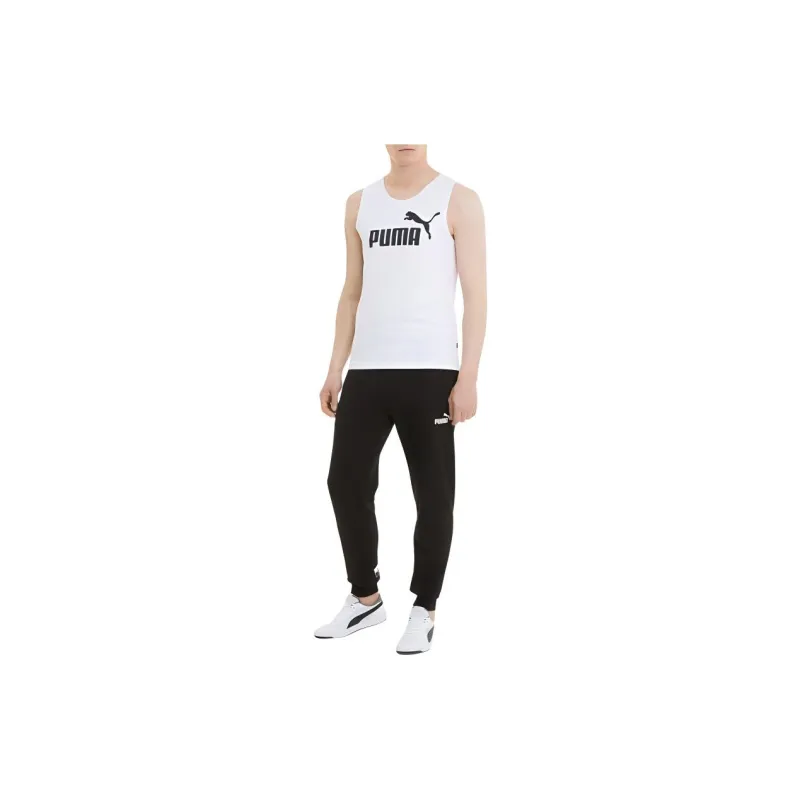 PUMA Tank Tops Men White-4