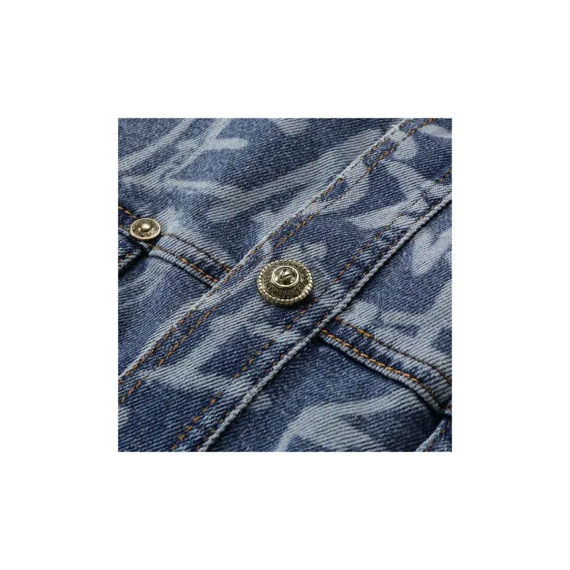 VERSACE JEANS COUTURE FW23 Denim Jacket Men's Denim Blue-5