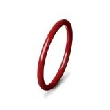 Plain Band Cinnabar Bangle
