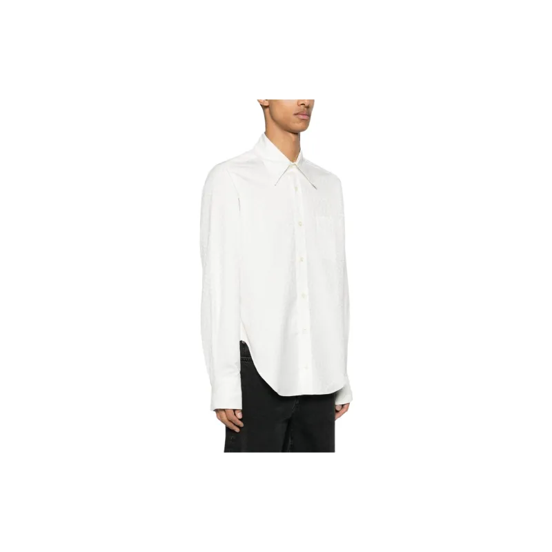 ERL Logo jacquard Shirt-3