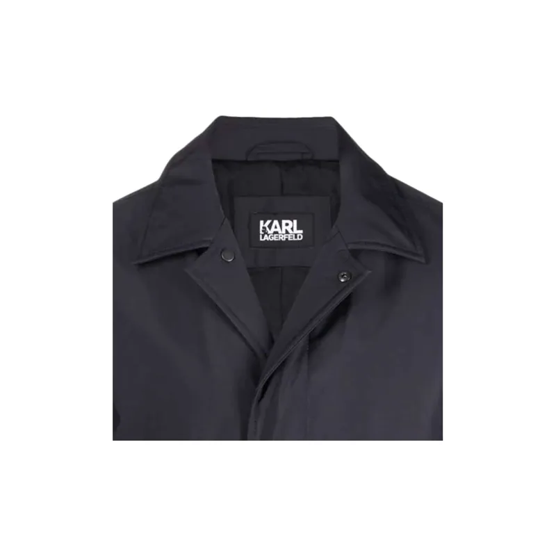 KARL LAGERFELD / Karl Lagerfeld Jeans Coats Men Marine Blue-5