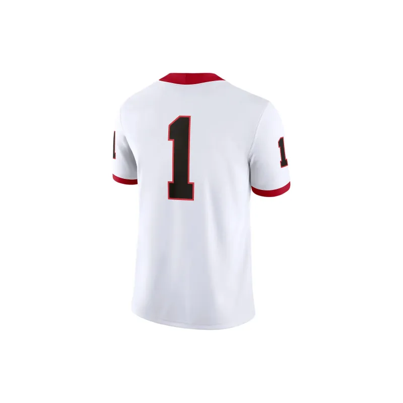 Nike Georgia Bulldogs Men's Nike Dri FIT College Game Jersey-1