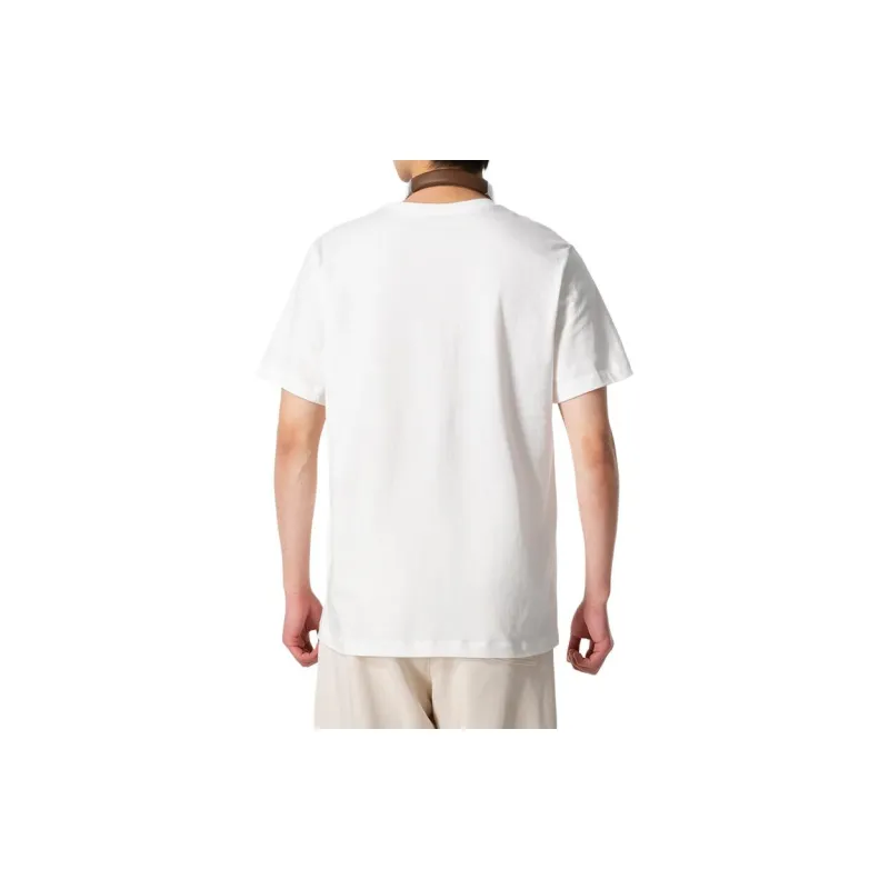 Nike T Shirts Men White-2