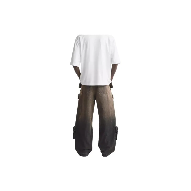 ZARA Jeans Men Brown-2
