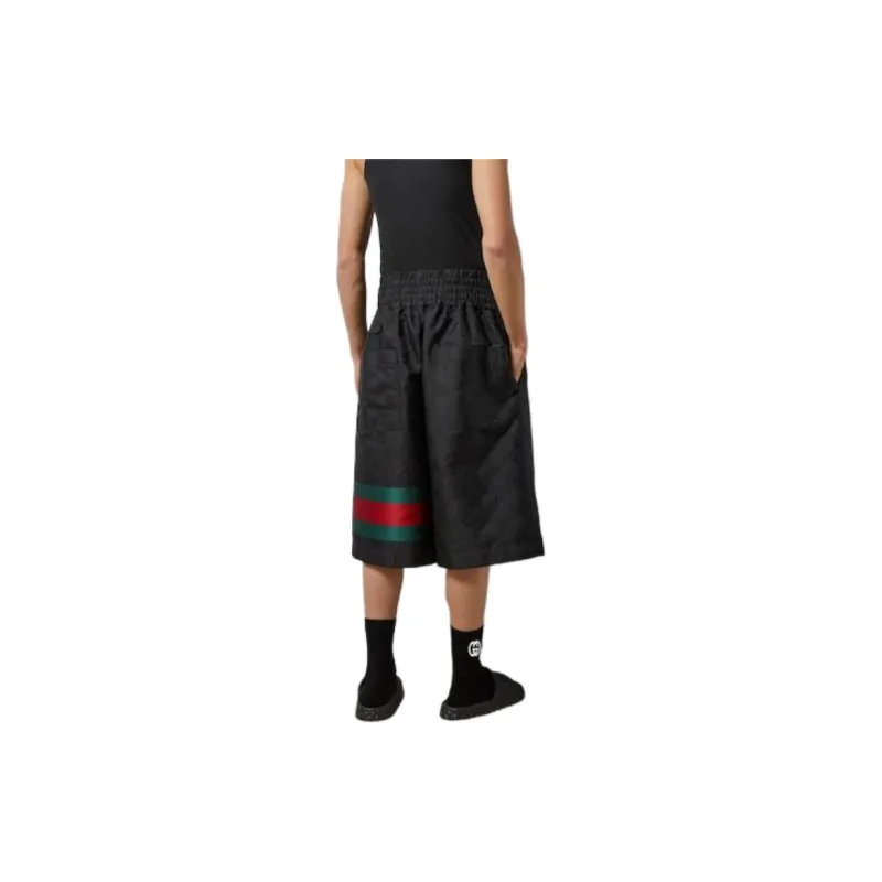 GUCCI GG jacquard Oversize Shorts-2