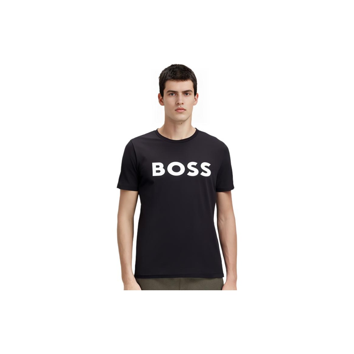 Tシャツ・カットソー Hugo Boss FW22 LOGO PRINT T-SHIRT (50477252_10241647842) Men's Graphic T-Shirts - Designer Graphic Tees | Hugo Boss