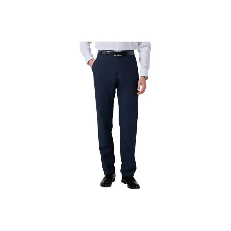 Francesco Totti Casual Pants Men's Navy Blue-1