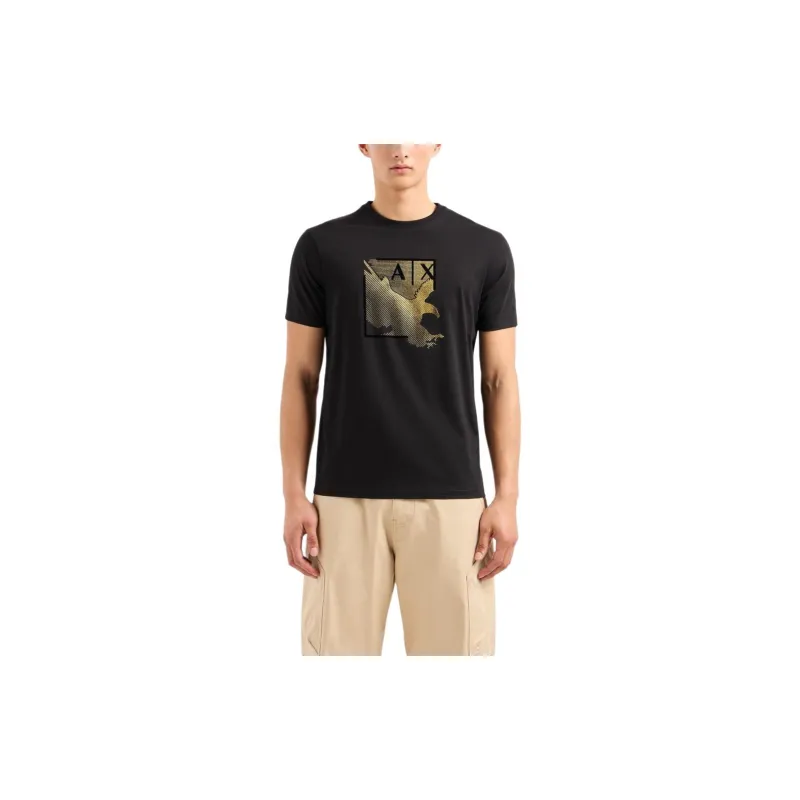 ARMANI EXCHANGEAE SS24 T Shirt Men's Black-3