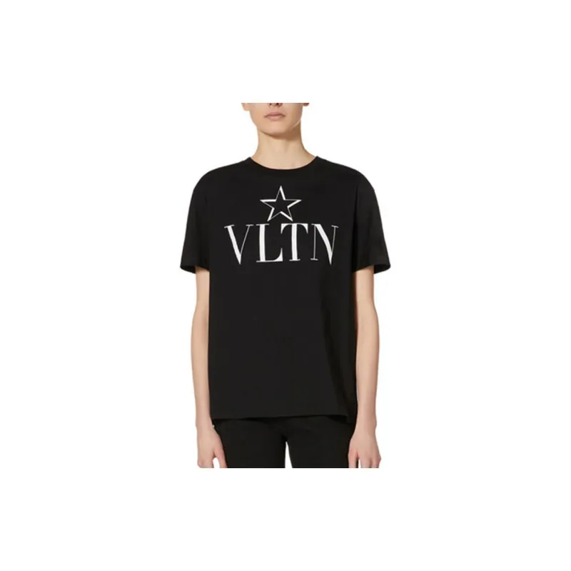 Valentino T Shirts Men Black-1