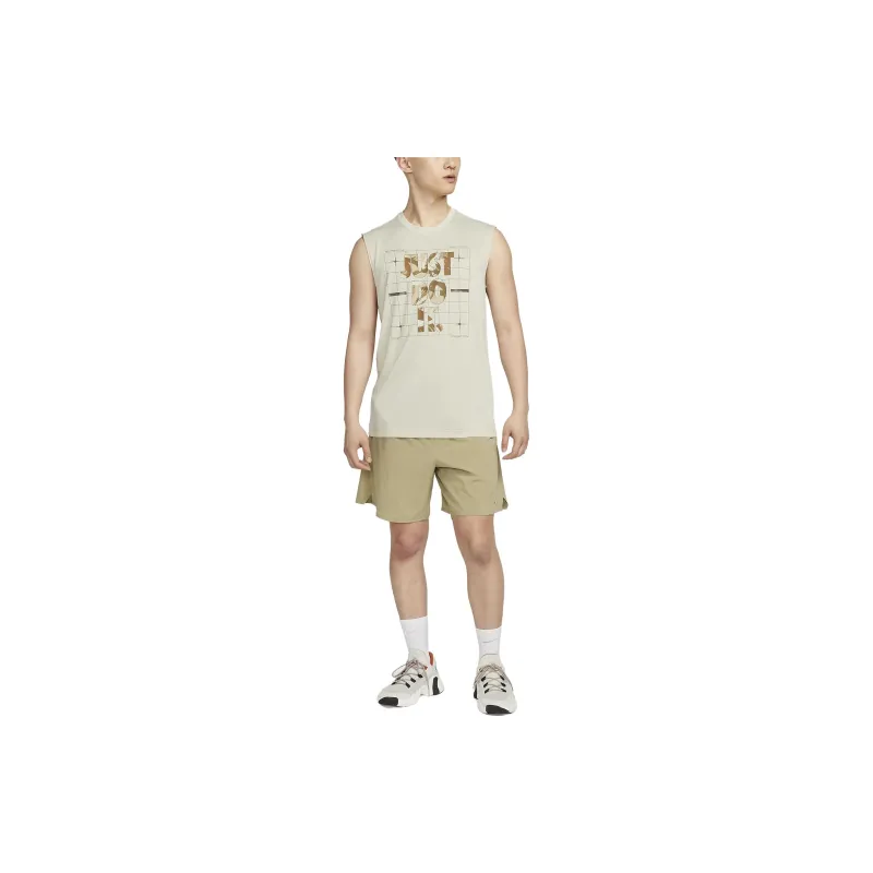 Nike Tank Tops Men's Light Beige-2