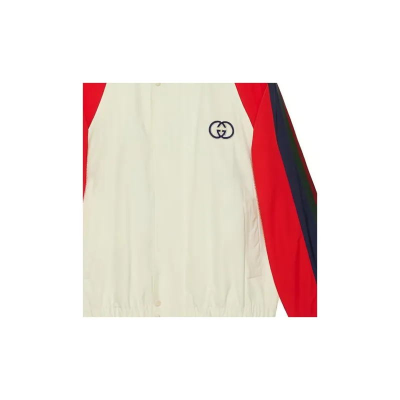 GUCCI Colour block Bomber Jacket-8