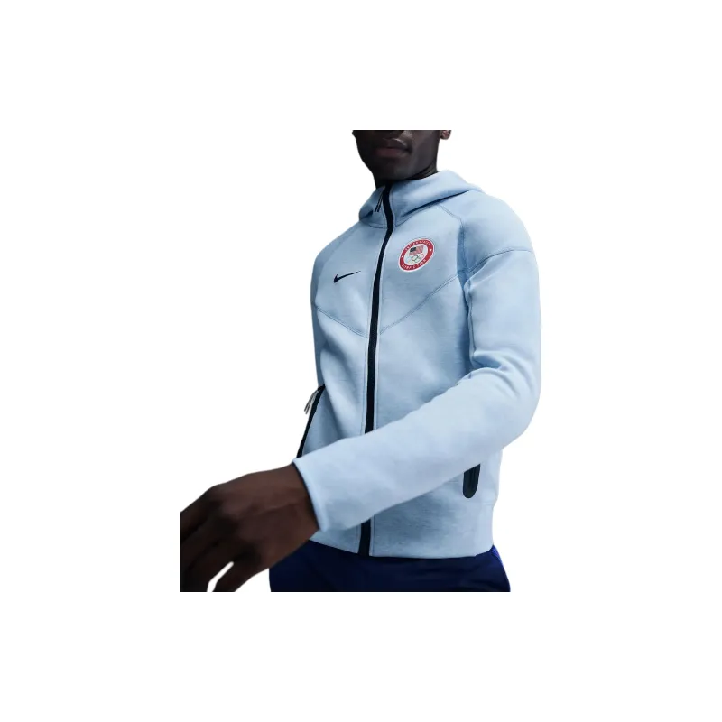 Nike Team Usa Olympics 2024 Tech Fleece Full Zip Hoodie-2
