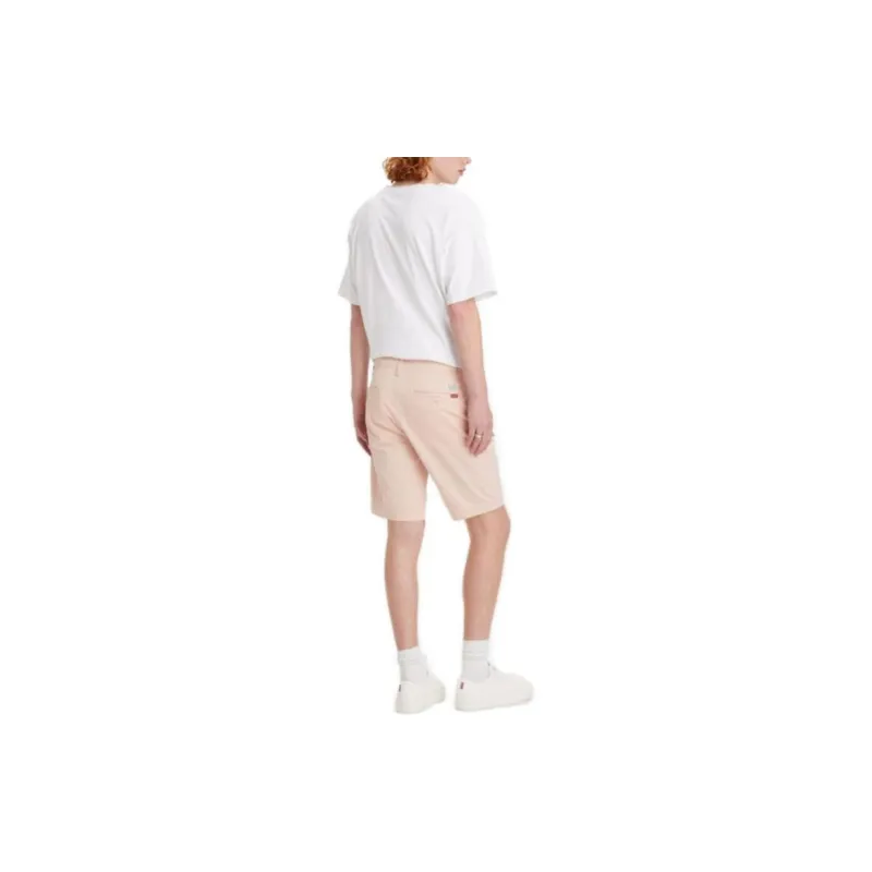 Levis Casual Shorts Men Khaki White-2