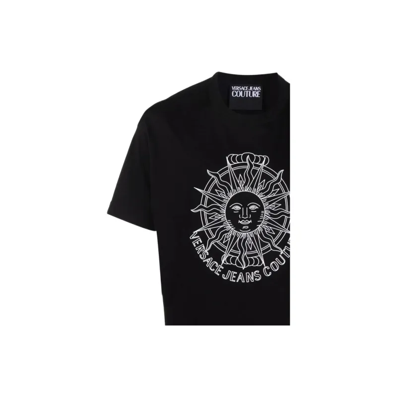 VERSACE JEANS COUTURE T Shirts Men Black-4