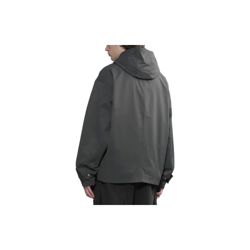 Izzue Embroidered-logo Hooded Jacket-9