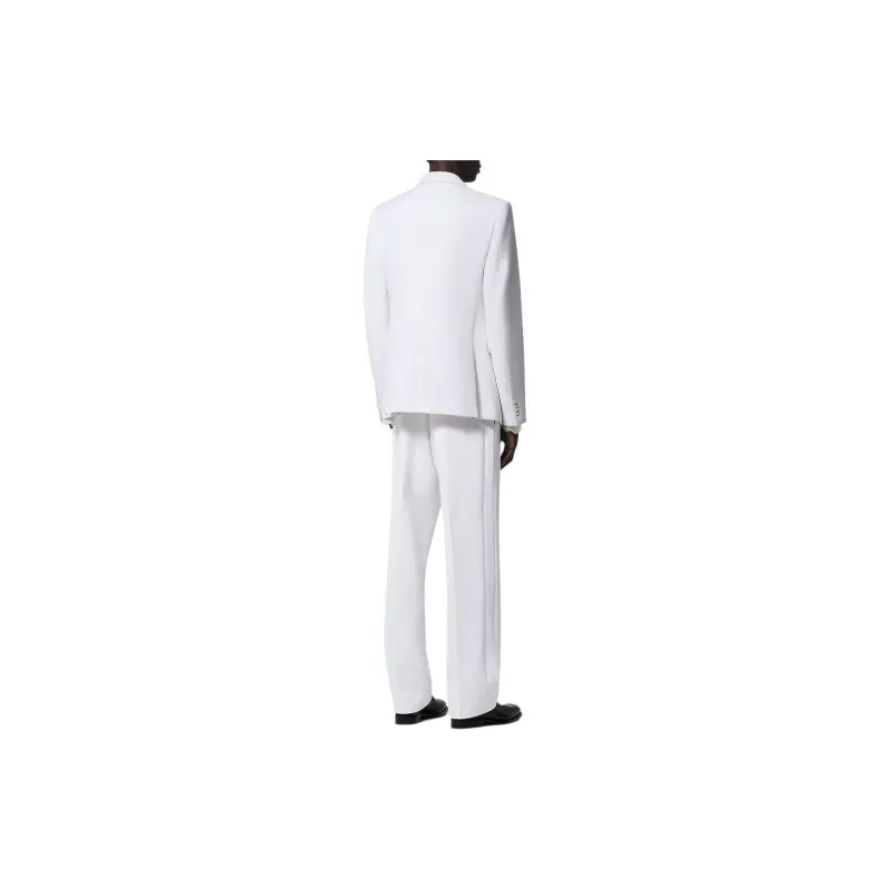 LOUIS VUITTON Single Breasted Wool Blend Evening Jacket-3
