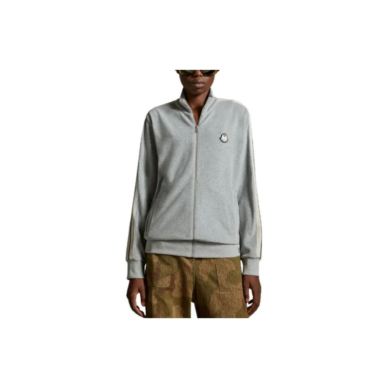 Moncler X Palm Angels Chenille Zip Up Sweatshirt-1