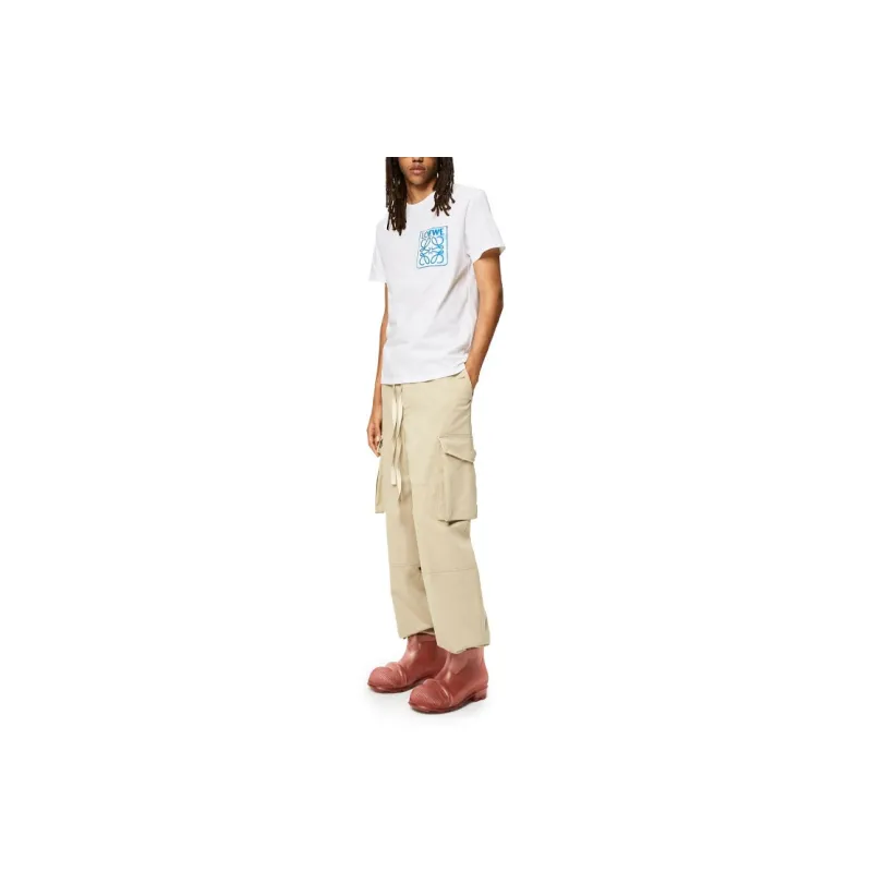 LOEWE Anagram Fake Pocket T shirt-2