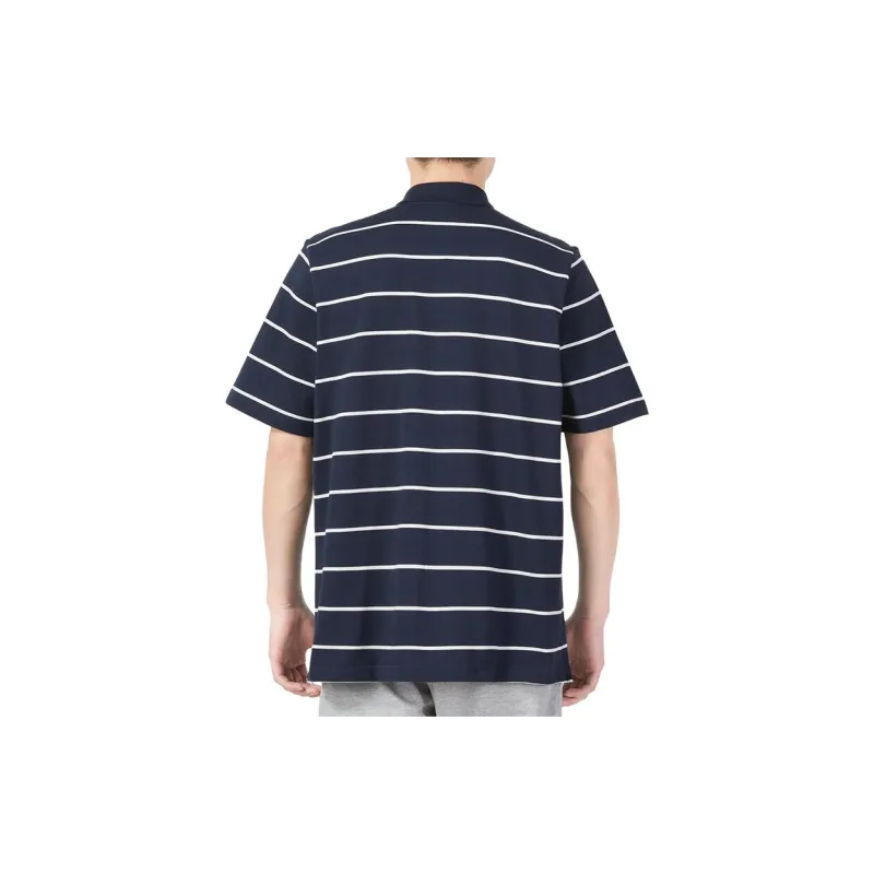 Adidas Polo Shirts Men Navy Blue-2