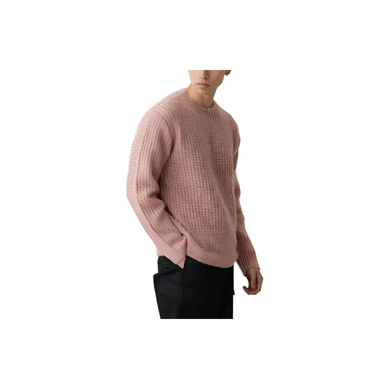 MOUSSY Sweaters Men Pink-3