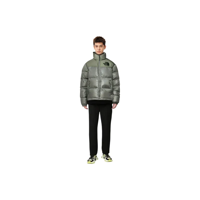 THE NORTH FACE M'S Nuptse On Ball Jacket Khaki Unisex Korea Version-3
