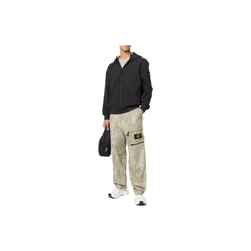 STONE ISLAND Compass patch Hooded Jacket-2