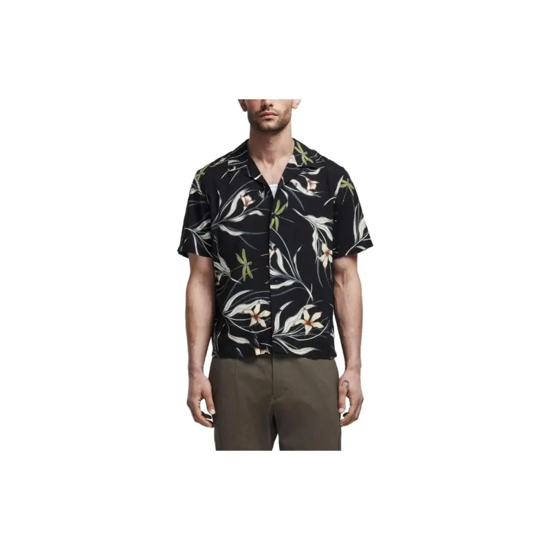 RAG&BONE Shirts Men Black-4