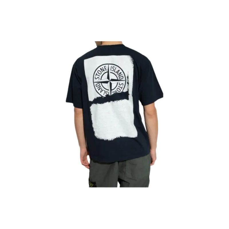 STONE ISLAND SS24 T Shirt Men's Marine Blue-2