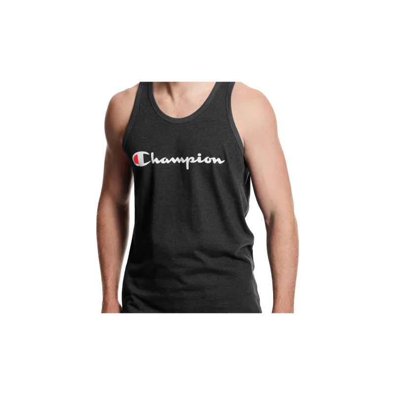 Champion Tank Tops Unisex Black-2