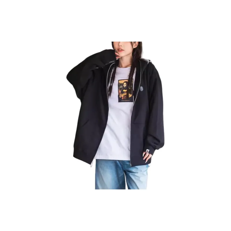 Bape Ape Head One Point Shark Zip Hoodie-1