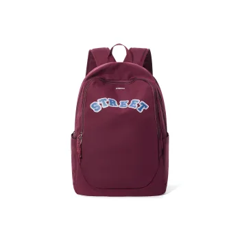 RIOREX Fabric Backpack Laptop Bags Unisex Black/Blue/Red