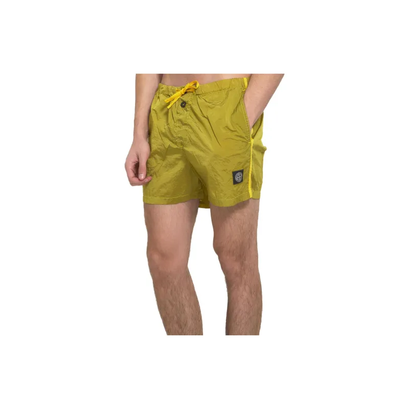STONE ISLAND SS23 Casual Shorts Men's Yellow-3