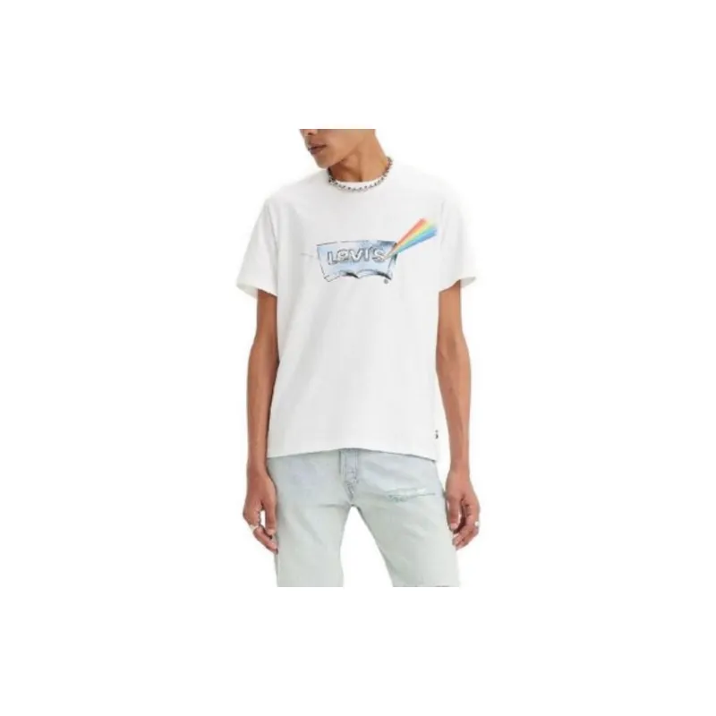 Levis SS23 Rainbow Series T-Shirts Men White-1
