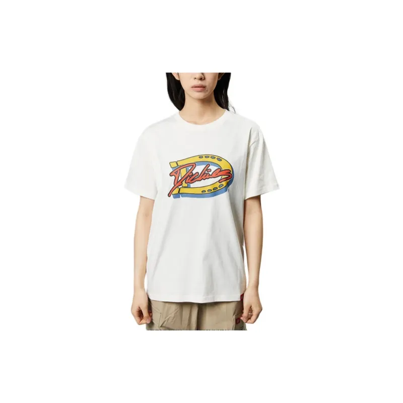 Dickies T Shirt Unisex Cream White-3