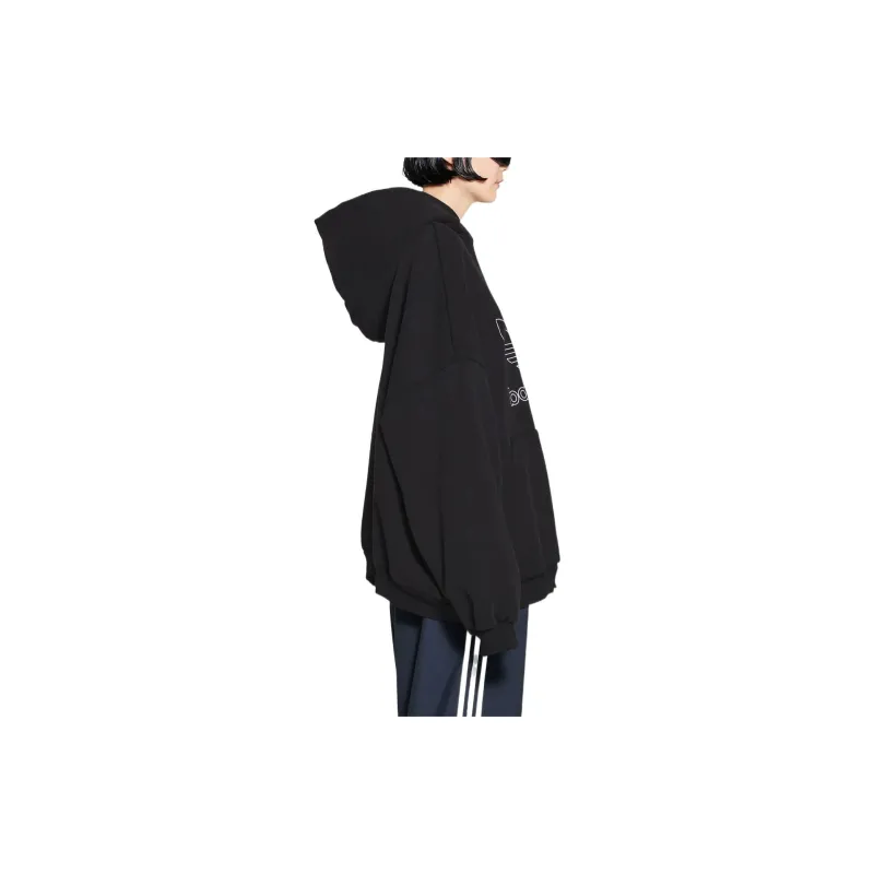 Balenciaga 2000s X Adidas Cotton Hoodie-5