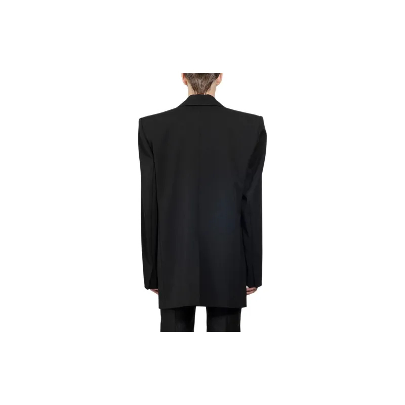 SAINT LAURENT Oversized Tuxedo Blazer-2