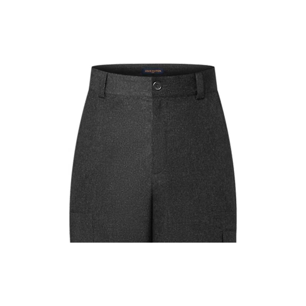 LOUIS VUITTON ルイヴィトン パンツ（その他） 黒 4103424E0062 LOUIS VUITTON Cargo Pants Men Black - POIZON