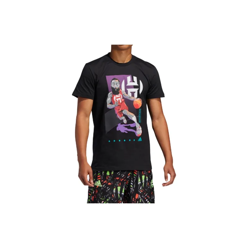 Adidas T Shirts Men Black-4