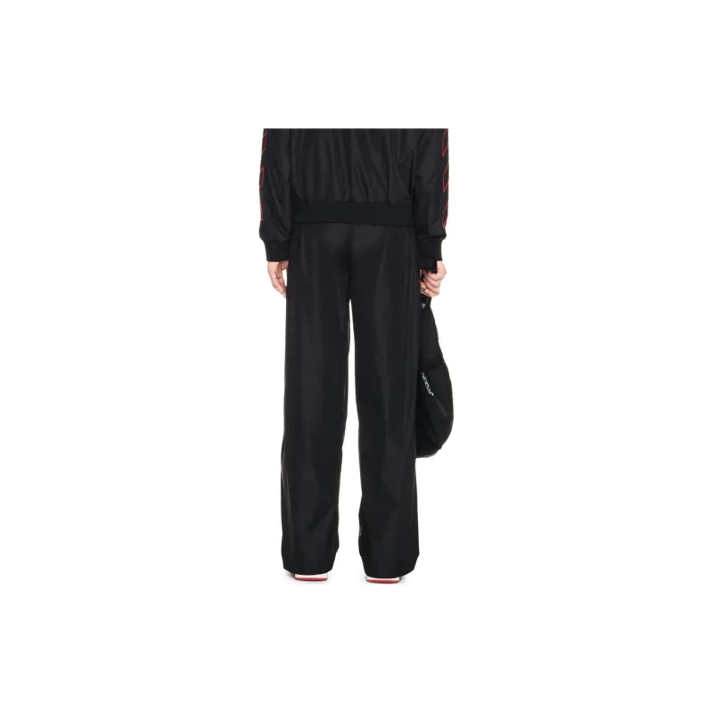 OFF WHITE Diag stripe Embroidered Track Pants-2