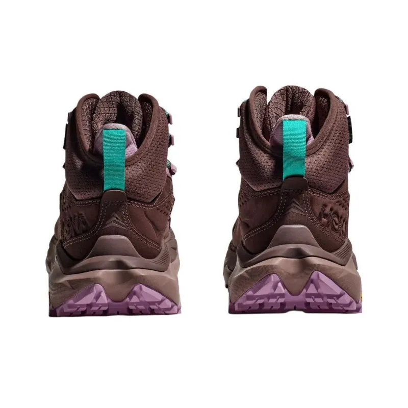 HOKA ONE ONE Kaha 2 Anti Slip Wear Resistant High Top Trekking Shoes Women's Umber-4