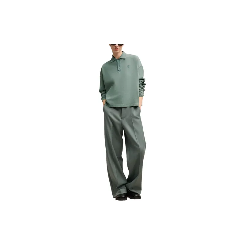 AMIPARIS Ami De Coeur Long sleeved Polo Shirt-1