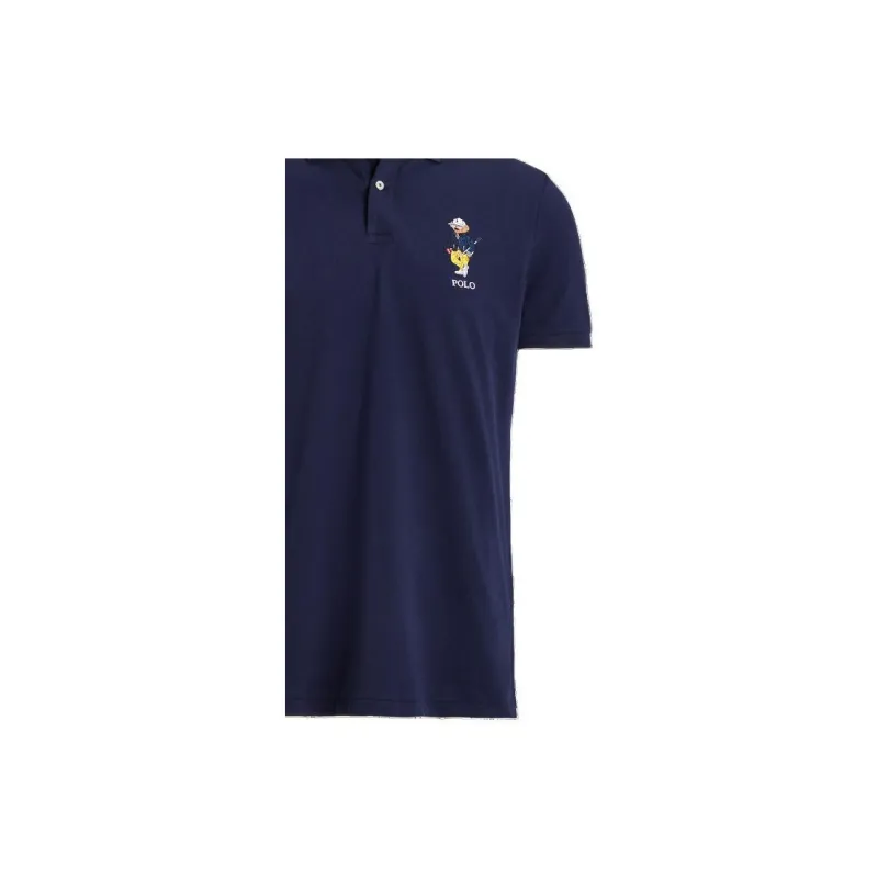 Polo Ralph Lauren Polo Shirts Men Marine Blue-4