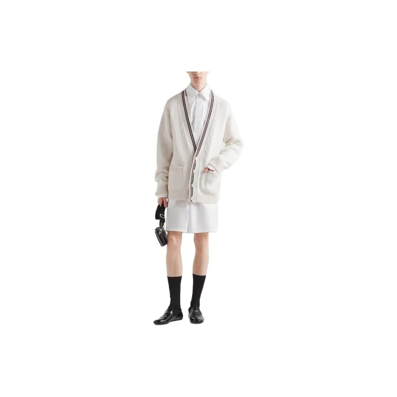PRADA Knitwear Men White-1