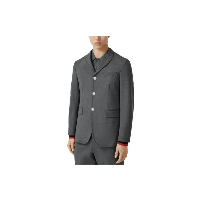 Burberry Stripe Detail Blazer-1